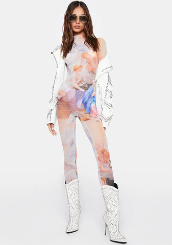Renaissance Printed Jumpsuit