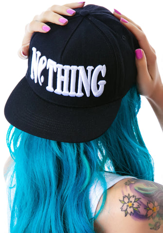 Nothing Snapback Cap