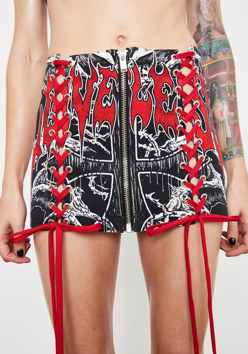 Loveless Exile Mini Skirt