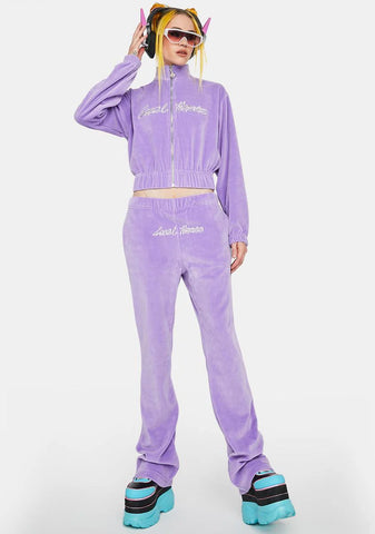 Cyber Princess Velour Jacket