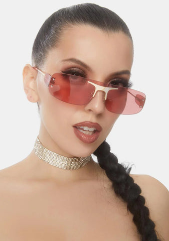 Cherry Shift The Energy Aviator Sunglasses