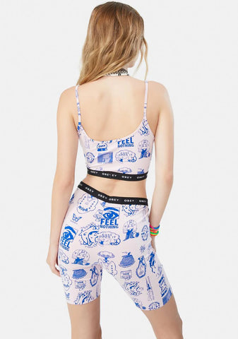 Lavender Flash Shorts