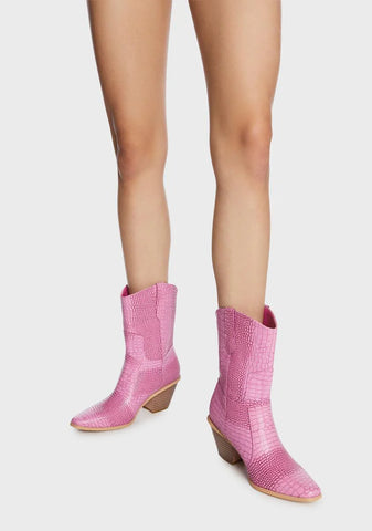 Sweet In The Game Cowboy Boots