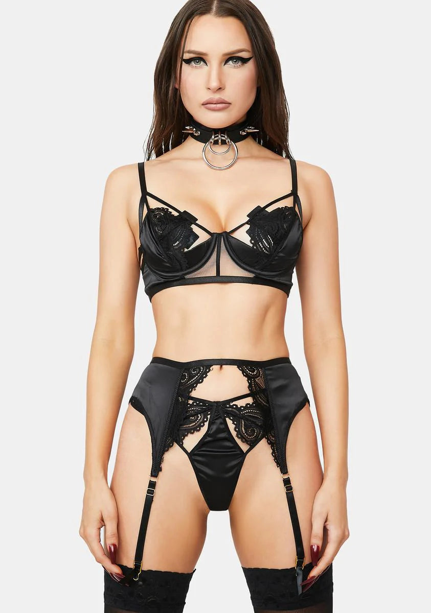 Ivy Art Deco Lingerie Set
