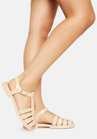 Latte Olly Jelly Sandals