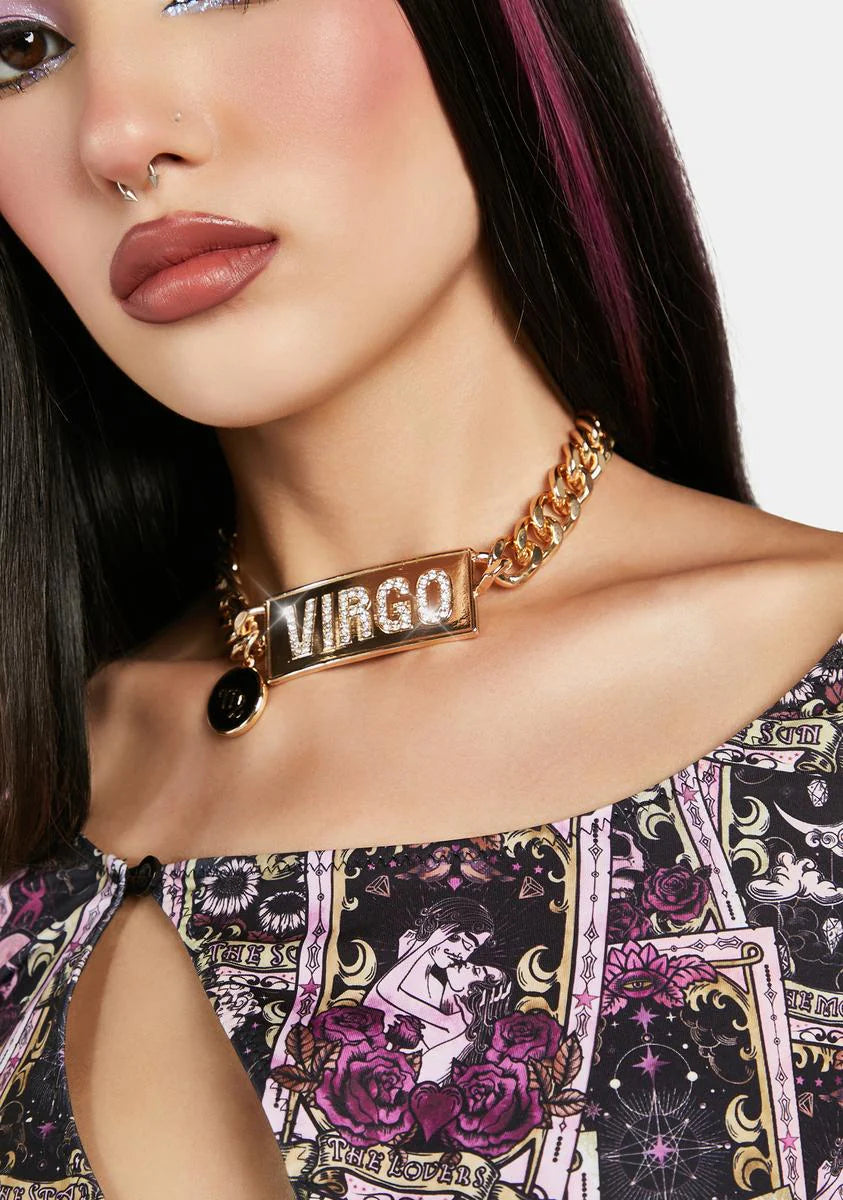 Vain Virgo Chain Choker