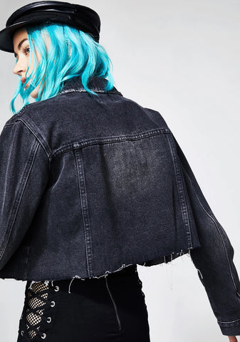 Overcast Cut-Off Denim Jacket