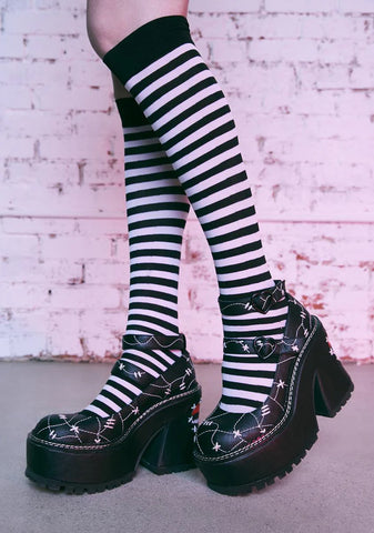 Electric Love Platform Mary Janes