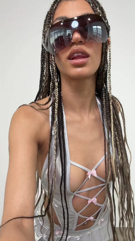 Kimora Lingerie Set - Metallic