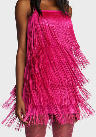 Strut On You Fringe Dress