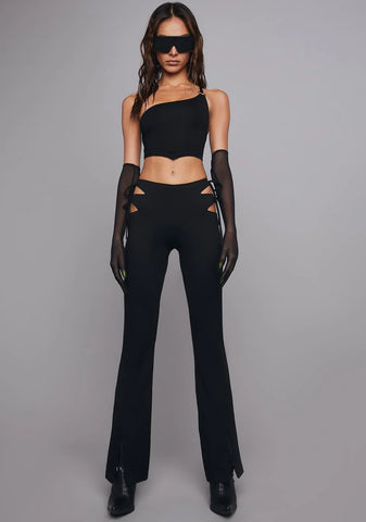 One To Watch Lace-Up Top