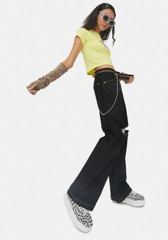 Paint The Town Distressed Jeans