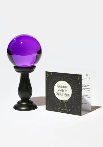 Purple Forbidden Future Crystal Ball