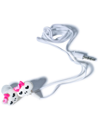 Skullyton Ear Buds - White