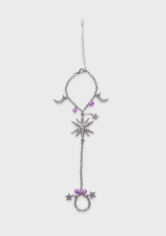 Lunar Divinity Hand Chain
