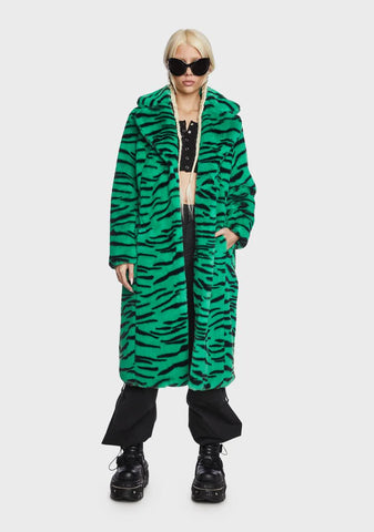 Tiger Kai Faux Fur Coat