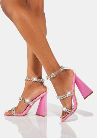 Take A Moment Block Heels