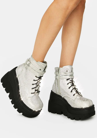 Bling Technopagan Boots