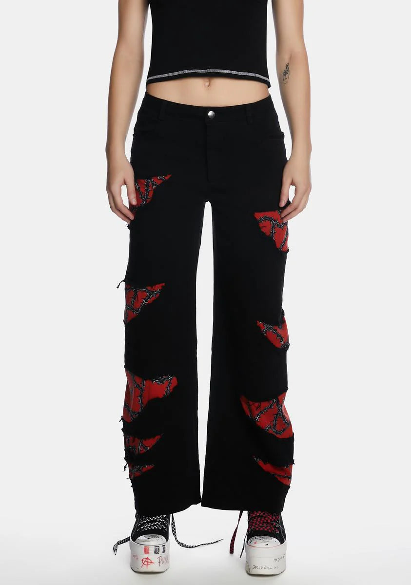 Thorn In Your Side Low-Rise Pants