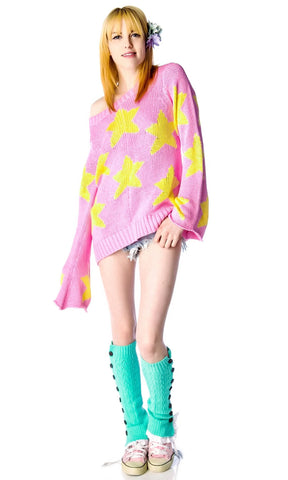 Starry Eyed Favorite Sweater - Green