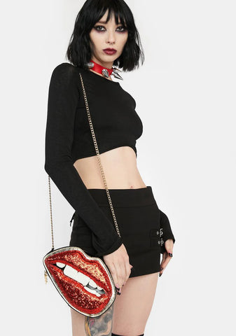Lip Service Crossbody Bag