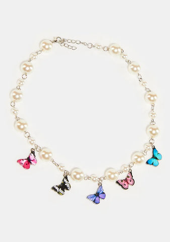 Brilliant Moves Pearl Necklace