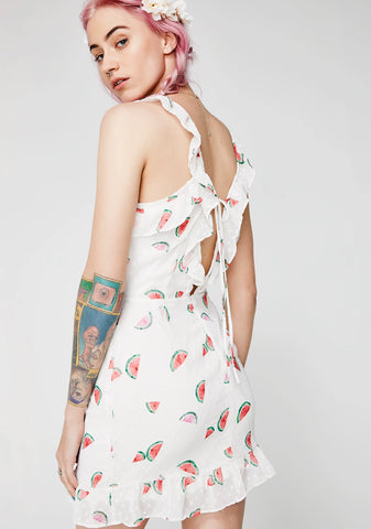 Juicy Watahmelon Mini Dress