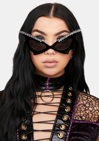 Labyrinth Cat Eye Sunglasses