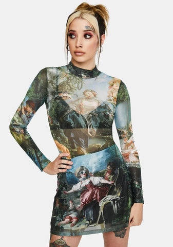 Da Vinci's Demons Mesh Dress