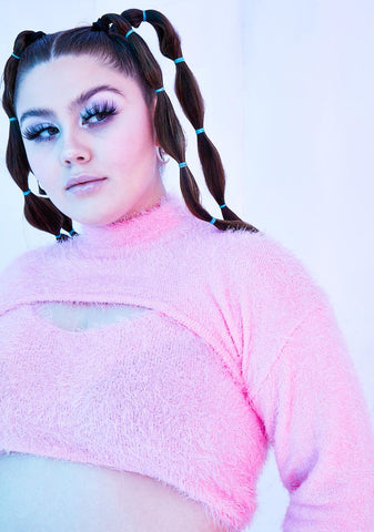 Her Sugar Coated Dreams Fuzzy Shrug