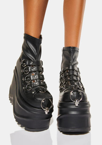 Wave-110 Platform Boots