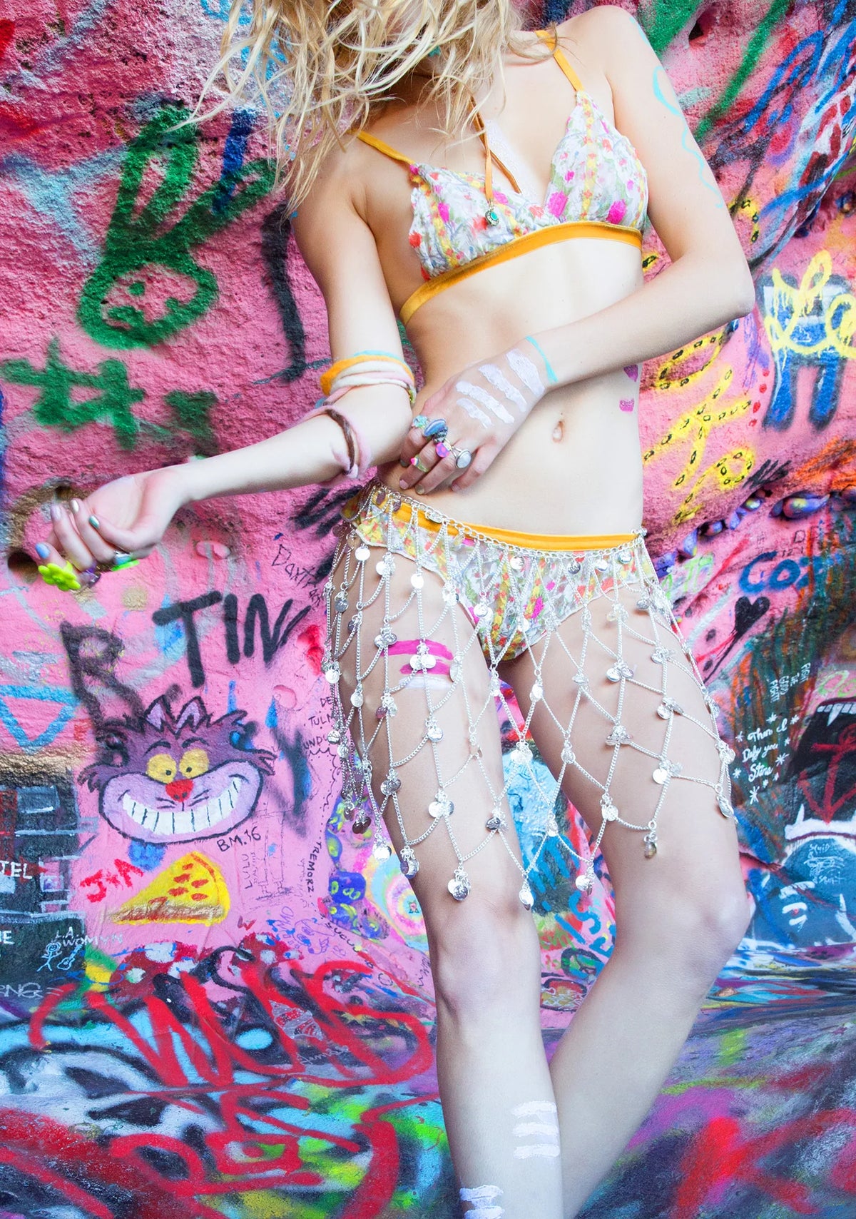 Lace Tropics Flutter Panties