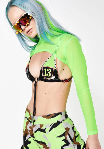 Atomic Eye Kandi Sheer Shrug