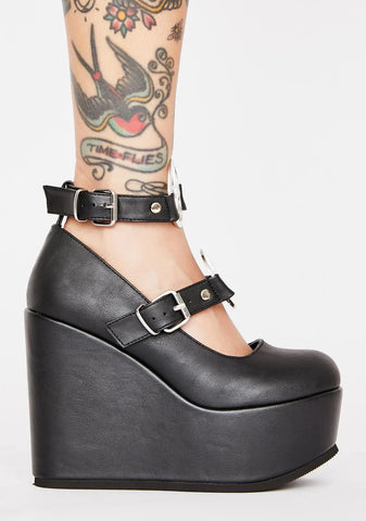 Penta Poison Platform Mary Janes