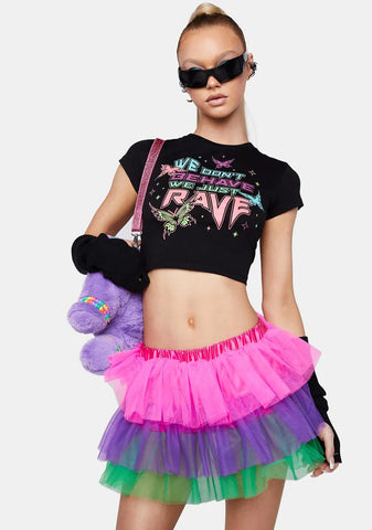 Saved By The Rave Tutu Skirt