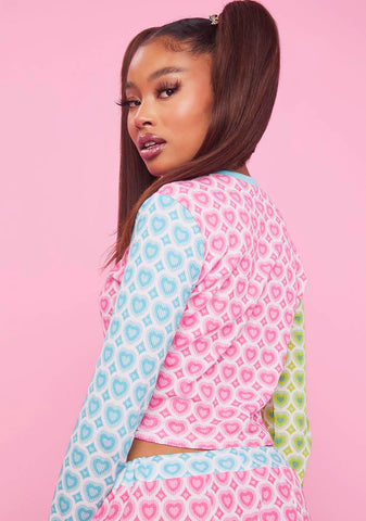 Everything Nice Heart Crop Top