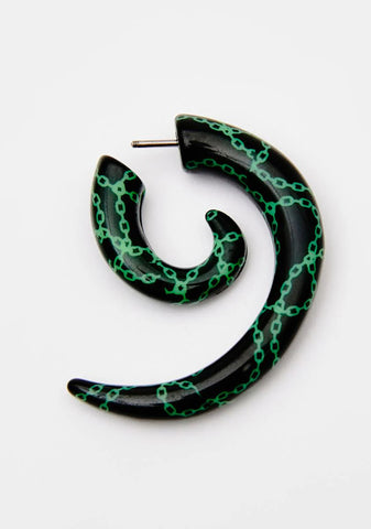 Spoiled Rotten Swirl Earrings