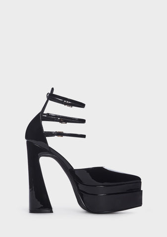 Call Me Up Platform Heels
