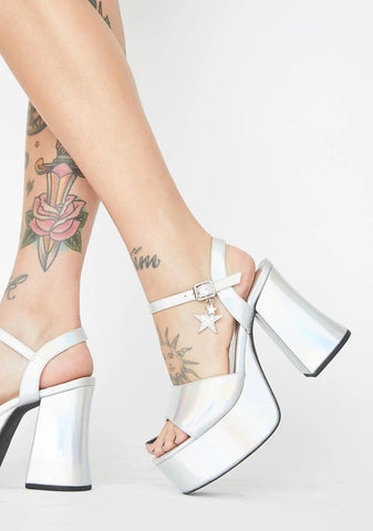 Starry Eyed Surprise Platform Heels