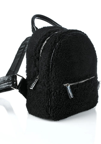 Charlie Mini Shearling Backpack