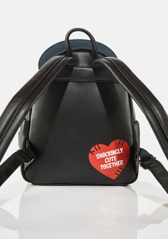 Universal Monsters Frankie And Bride Cosplay Backpack