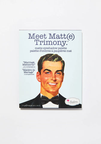 Meet Matt(e) Trimony Matte Eyeshadow Palette