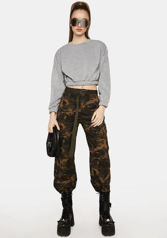 Misty Nice To Me Cropped Sweater