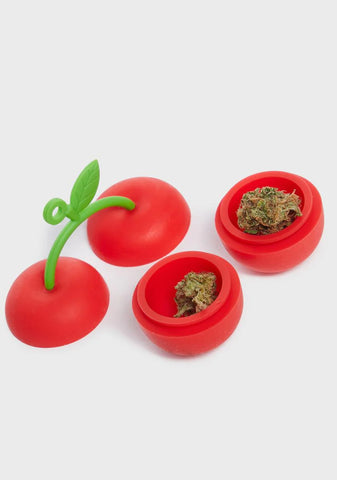 Cherries Silicone Container