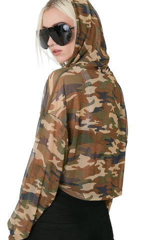 About Face Camo Hoodie