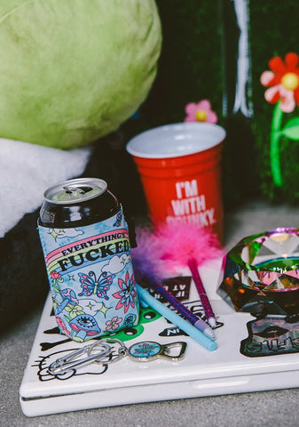 Happy Go Lucky Koozie Set