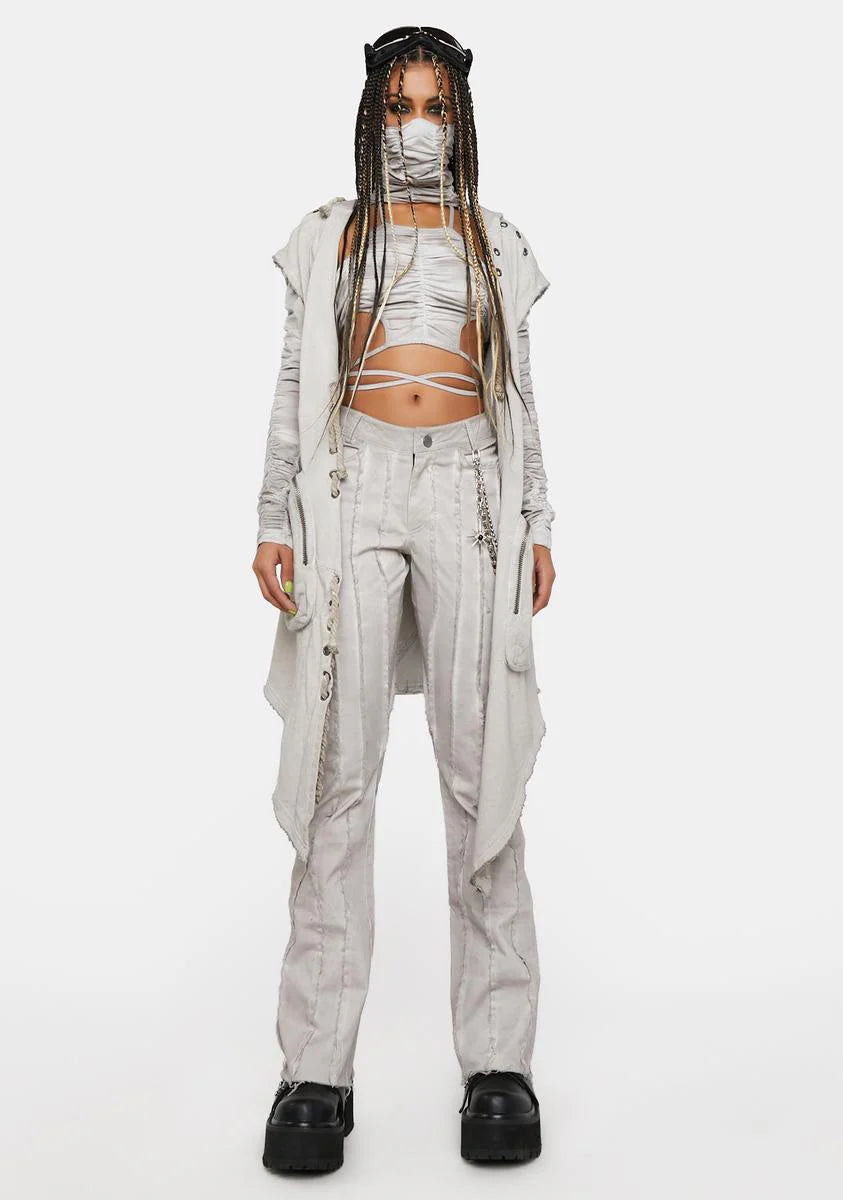 Compression Raw Edge Pants