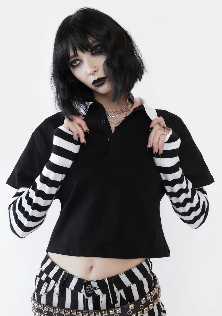 New Idols Layered Crop Top
