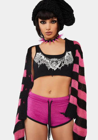 Baby Goth Dolphin Booty Shorts