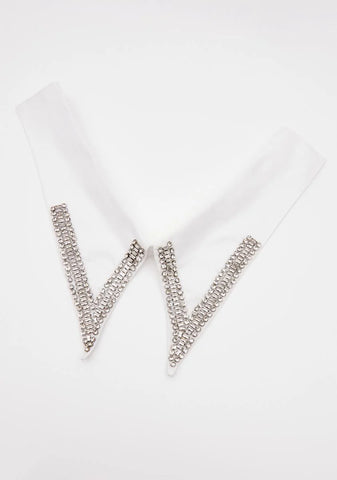 Icy Sparkle Wonderland Rhinestone Collar